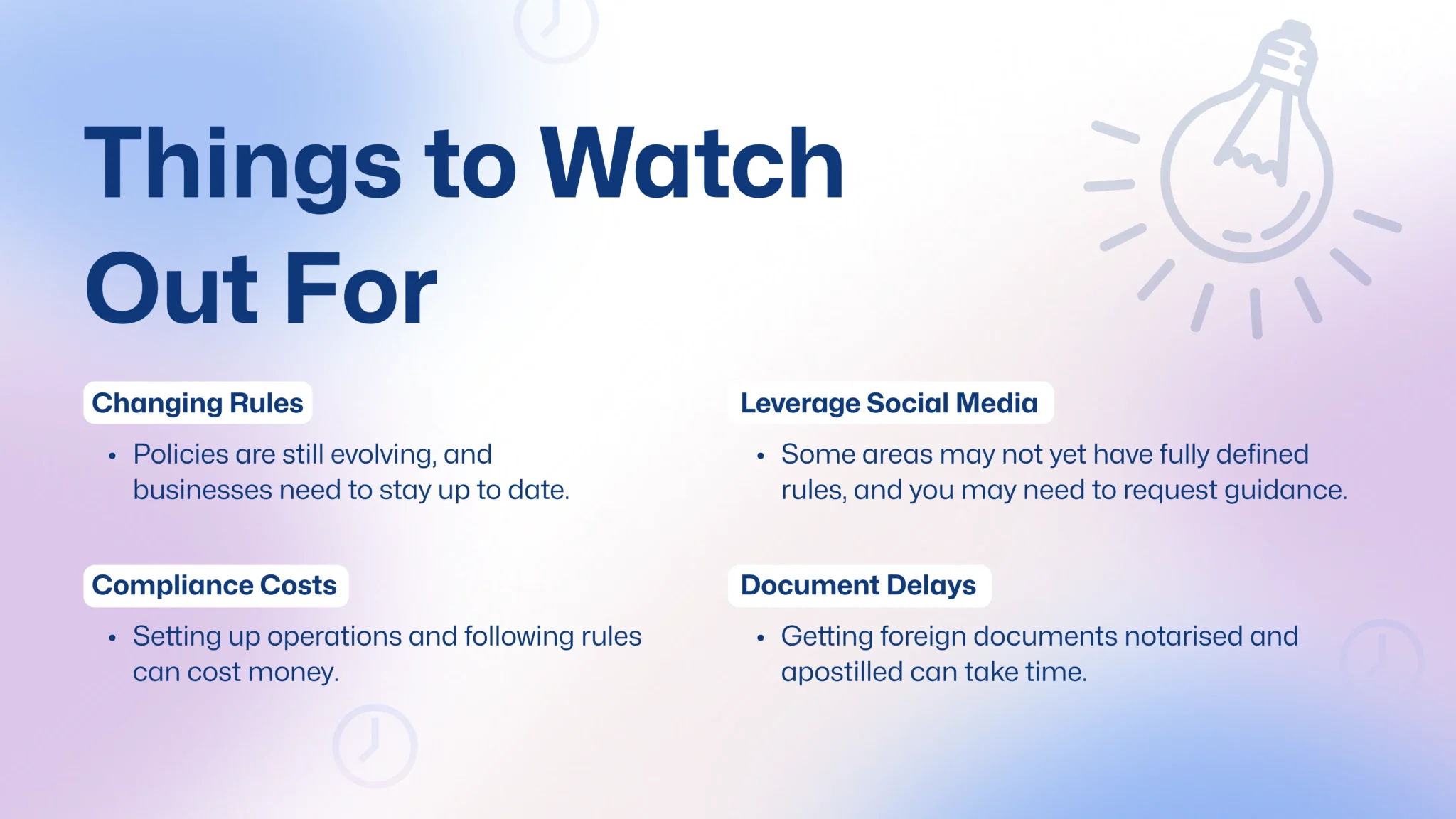 Legal Compliance Requirements
