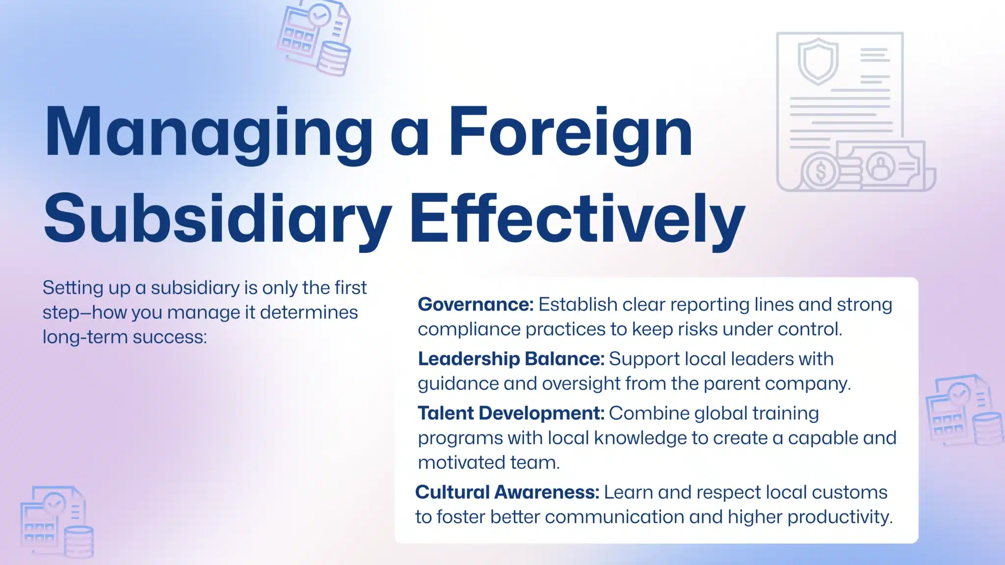Foreign Subsidiary