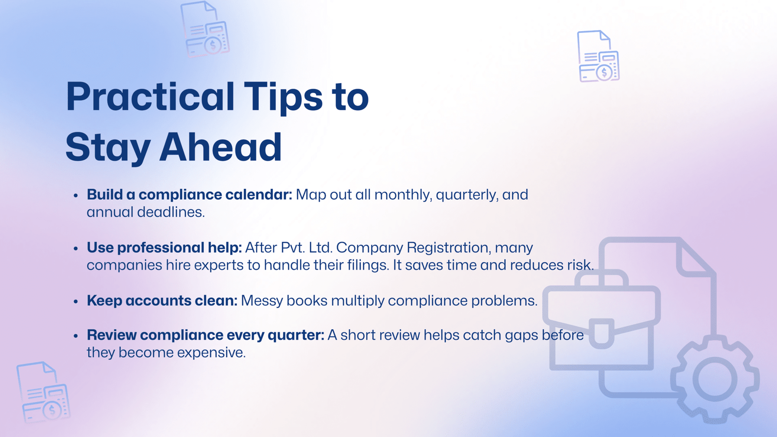 Private Limited Company - FinGuru India Private Limited Company - FinGuru India