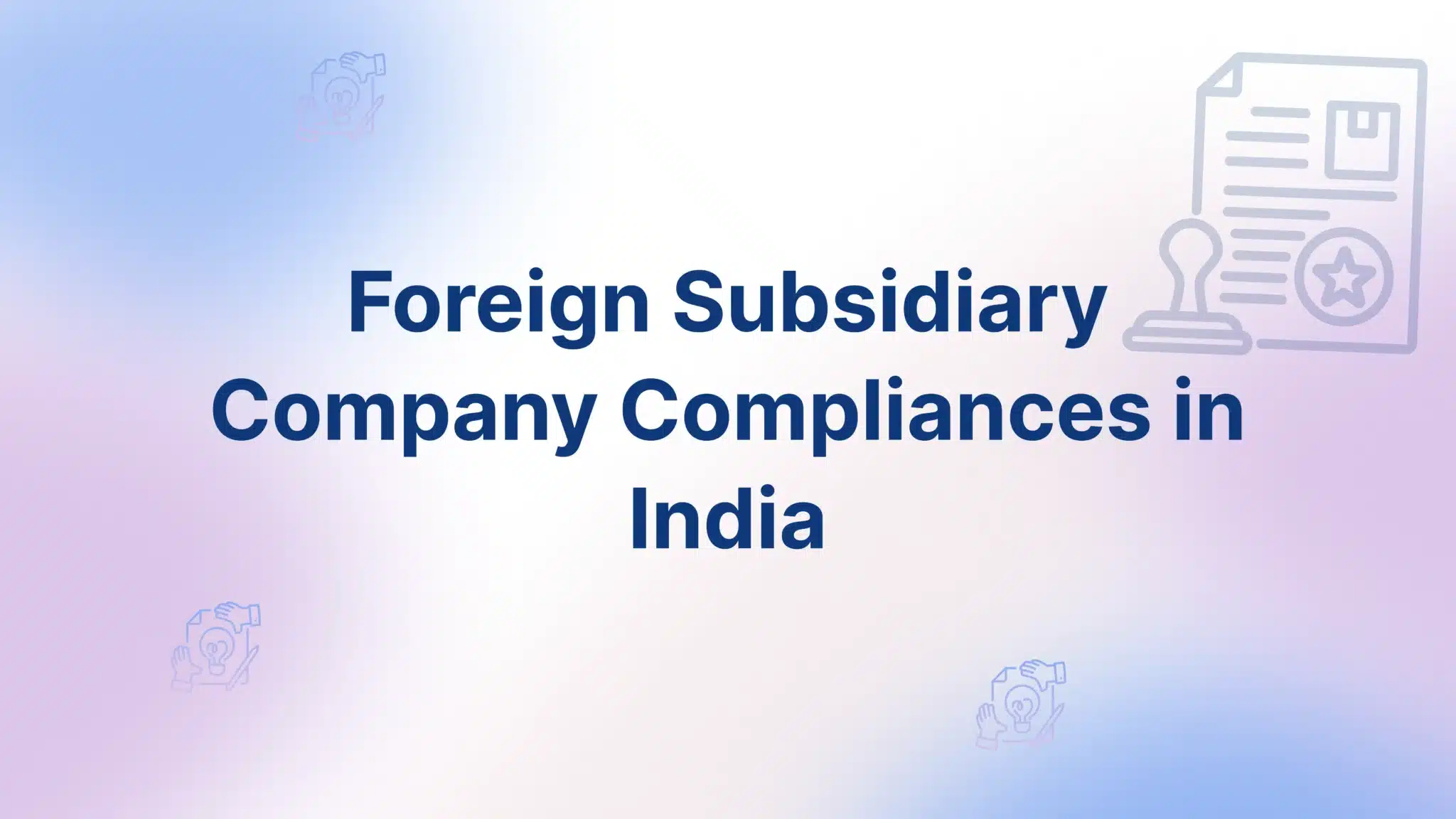 Company Compliances in India - FinGuru India