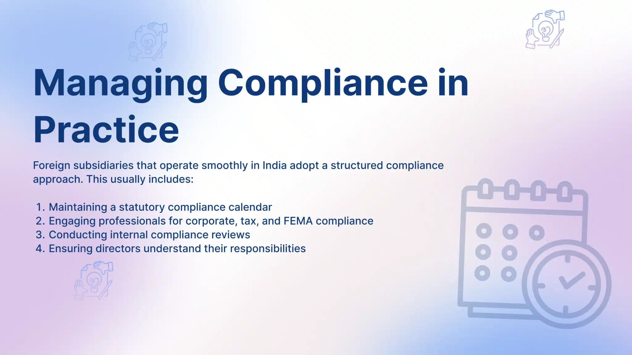 Company Compliances in India - FinGuru India