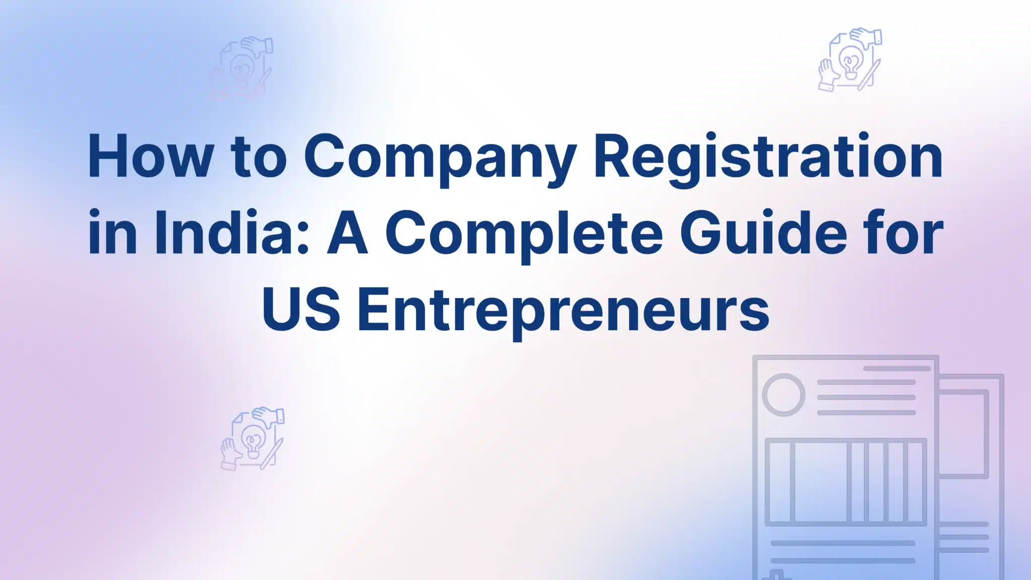 Company Registration in India - FinGuru India