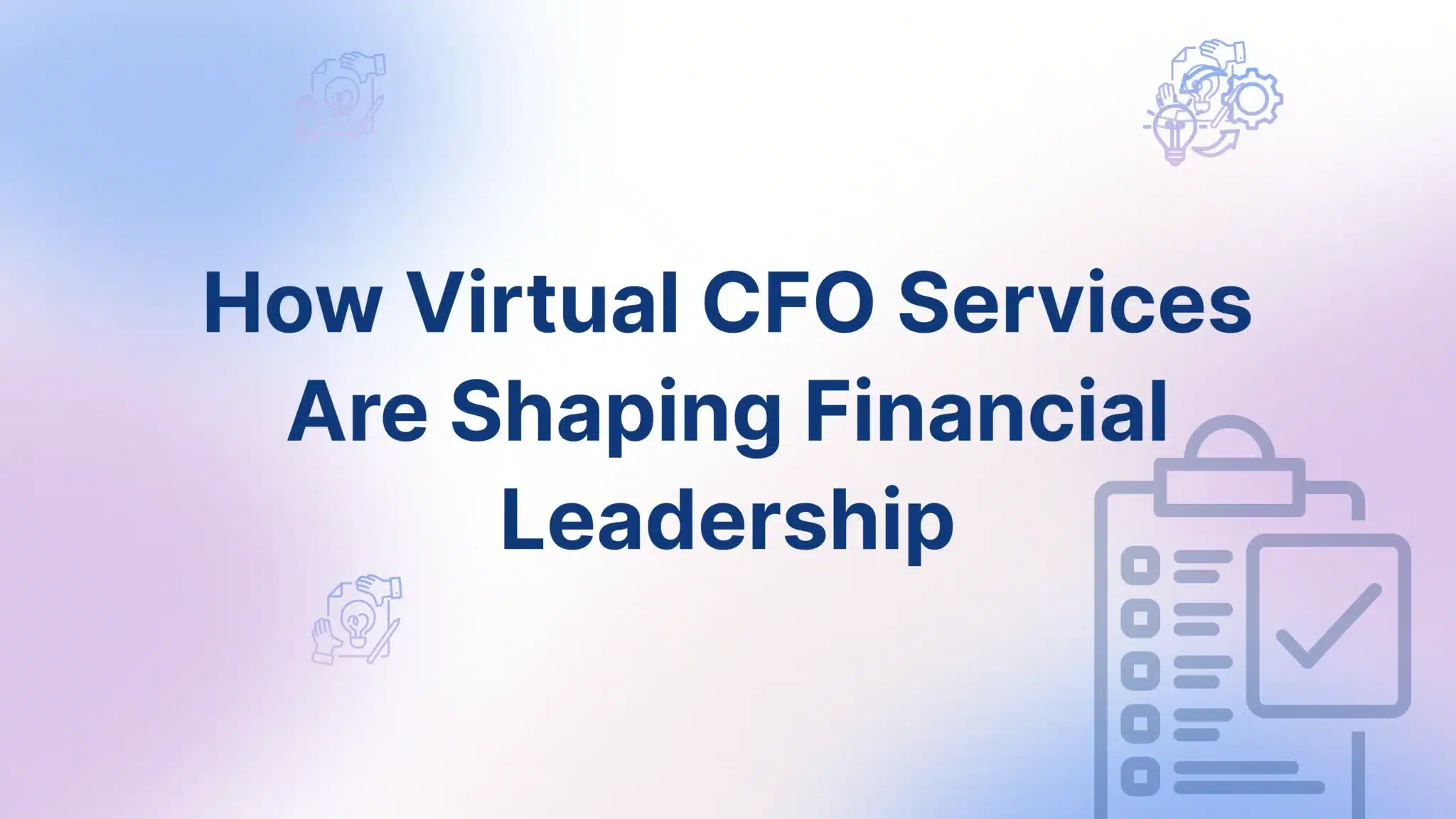Virtual CFO Services - FinGuru India