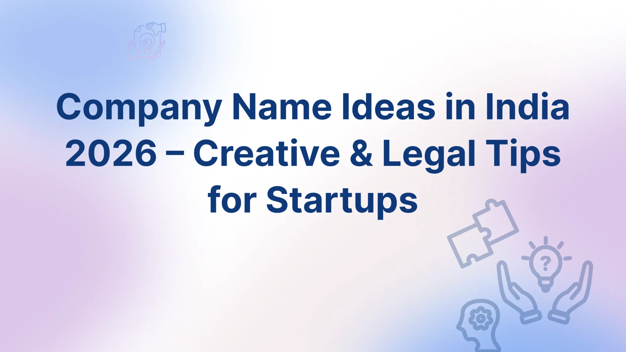 Company Name Ideas in India - FinGuru India