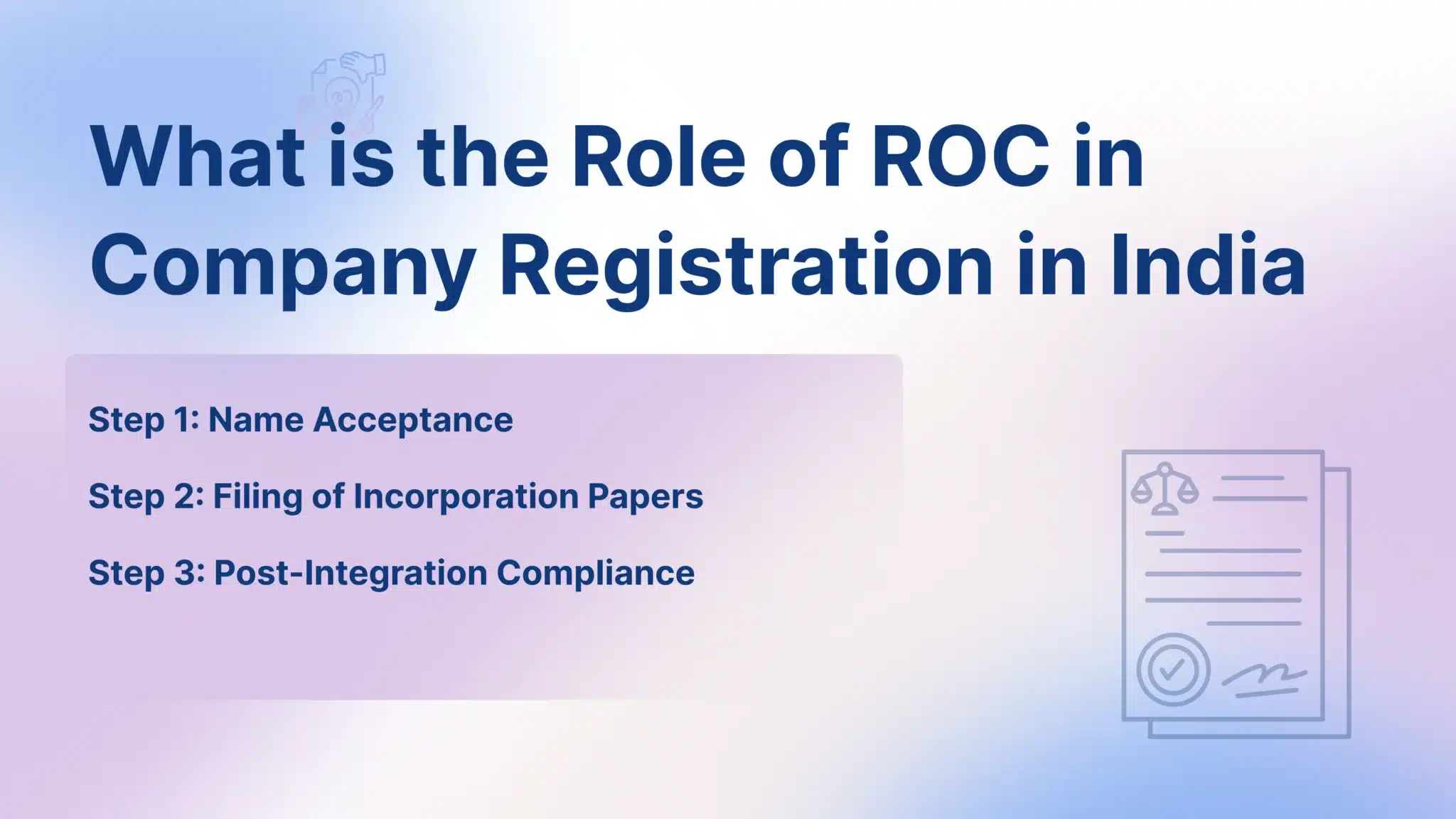 ROC in Company Registration - FinGuru India