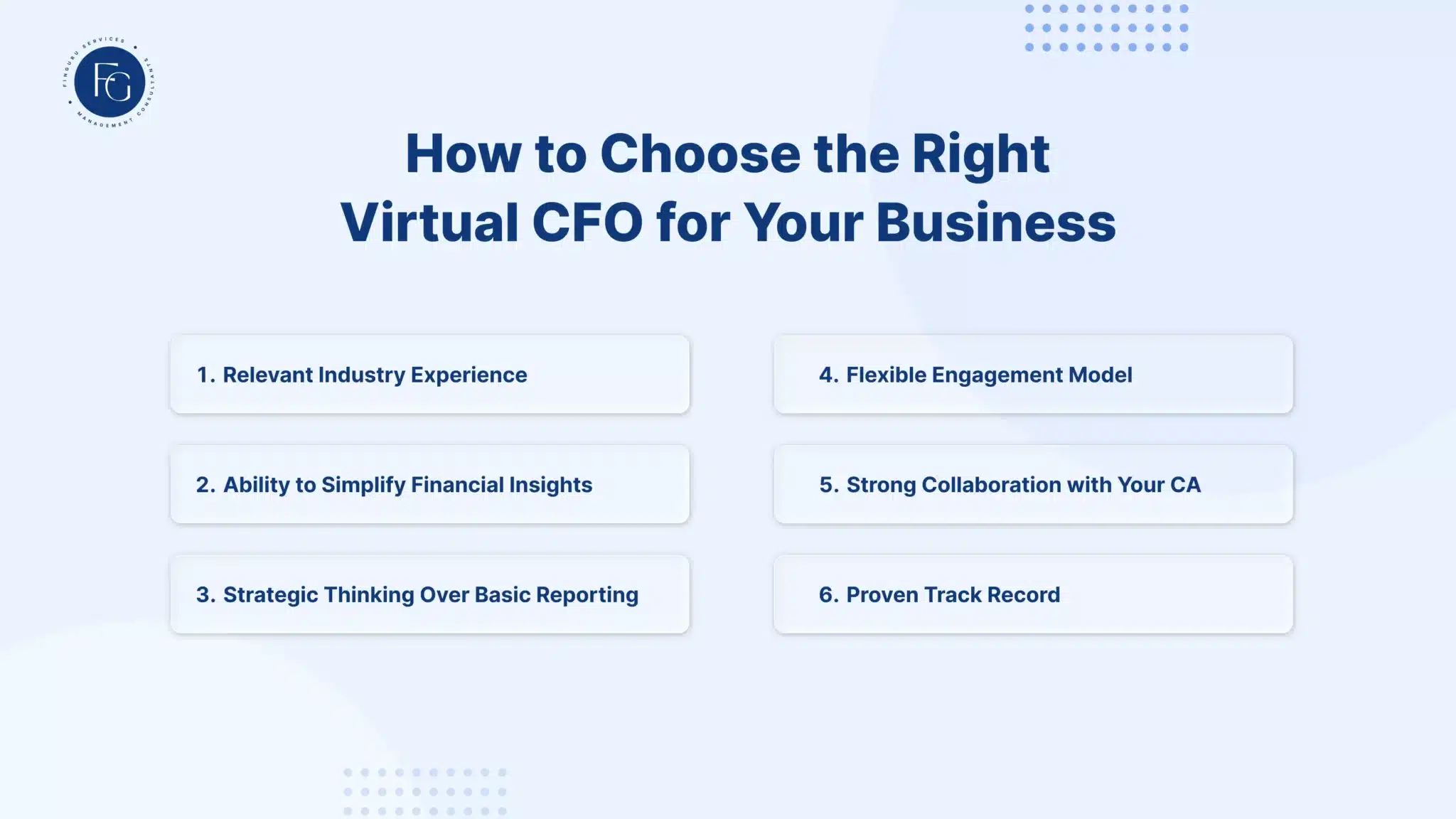 Hire Virtual
CFO - FinGuru India