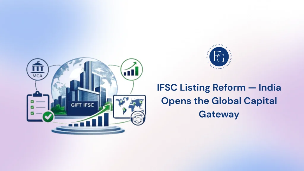 IFSC Listing Reform - FinGuru India