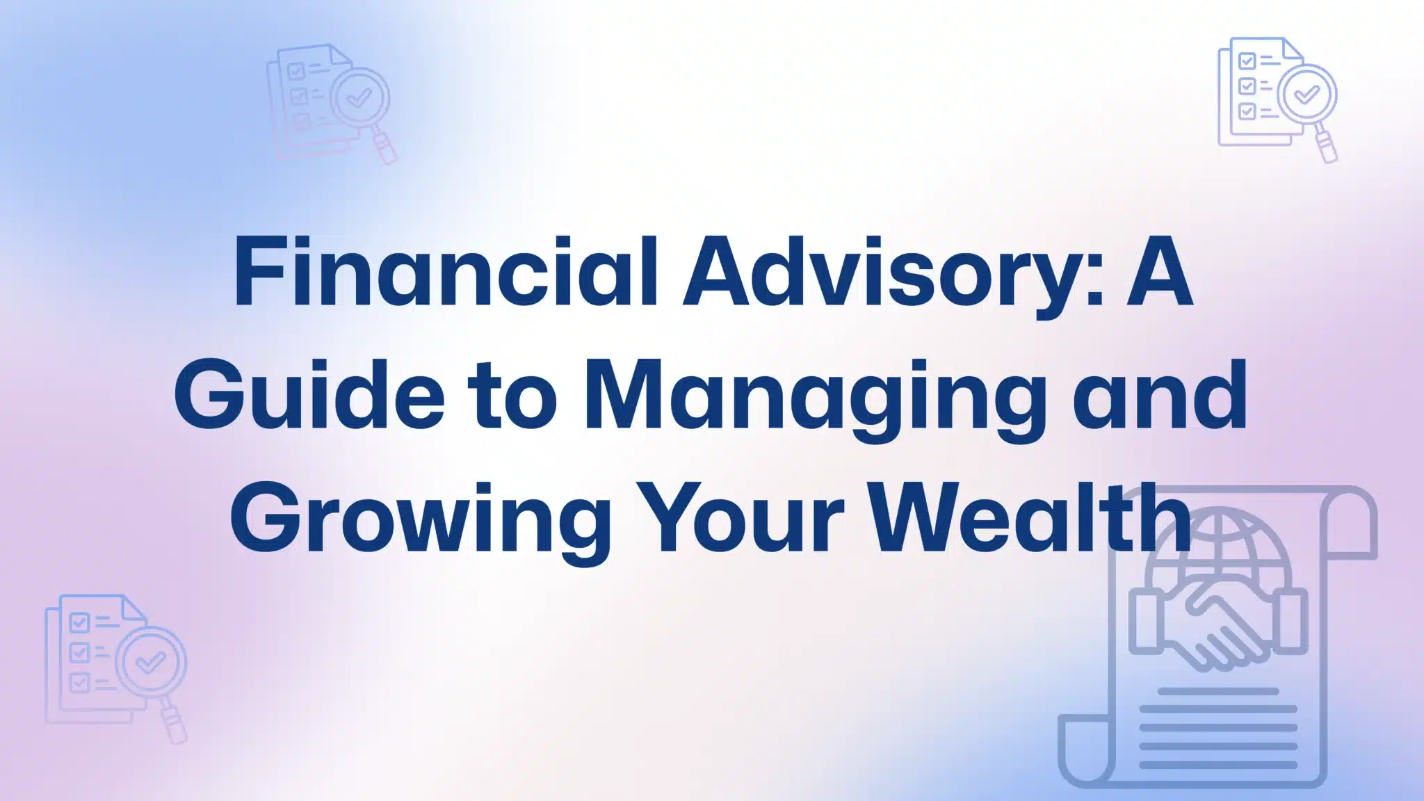 Financial Advisory